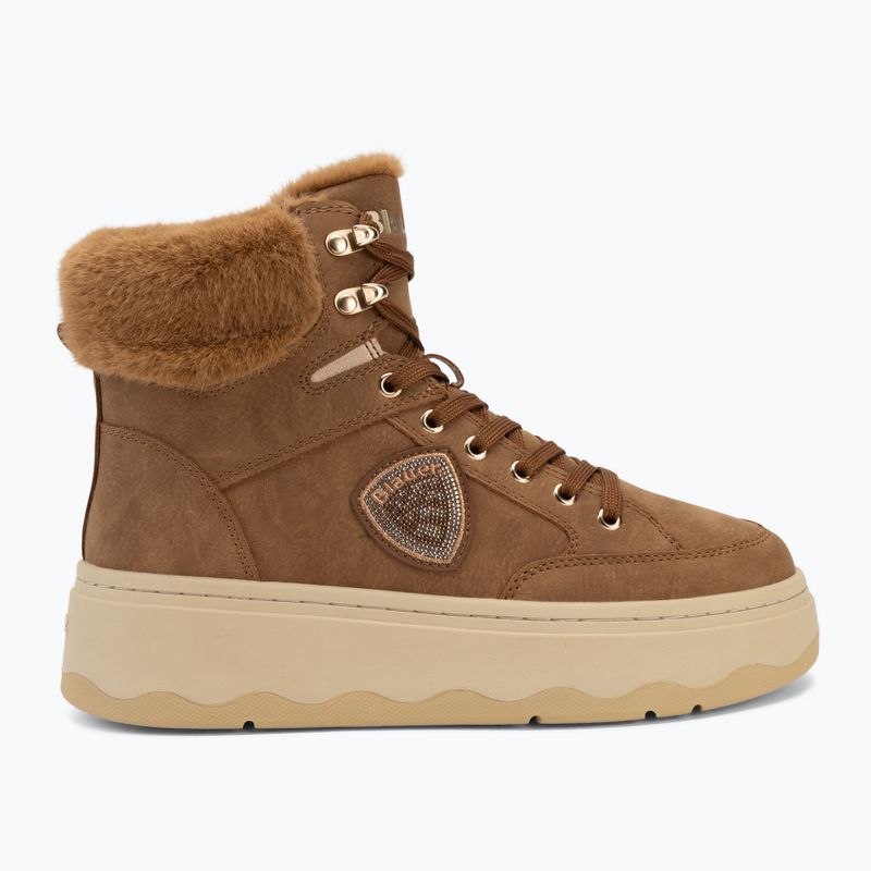 Damen-Schuhe Blauer USA F6MARIBEL02 Mid cognac 2
