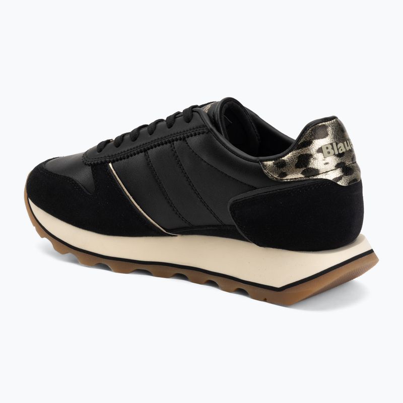 Damen-Schuhe Blauer USA F6MILLS01 black/leopard 3