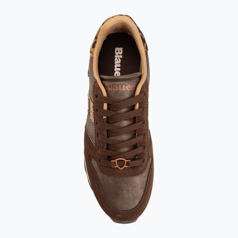 Damen-Schuhe Blauer USA F6MILLS01 brown 5