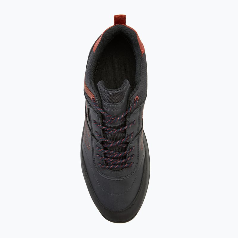 Schuhe Herren Geox Terrestre ABX navy/dark orange 5
