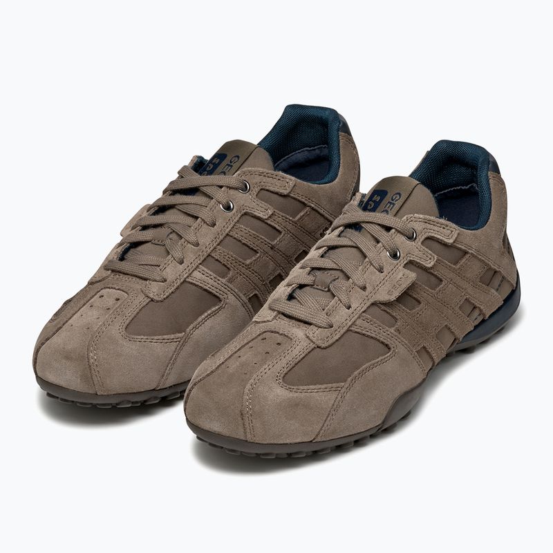 Schuhe Herren Geox Snake dove grey 10