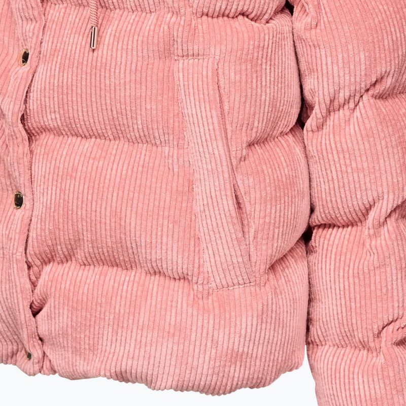 Isolierte Damenjacke Geox Loisia Parka staubig rosa 8