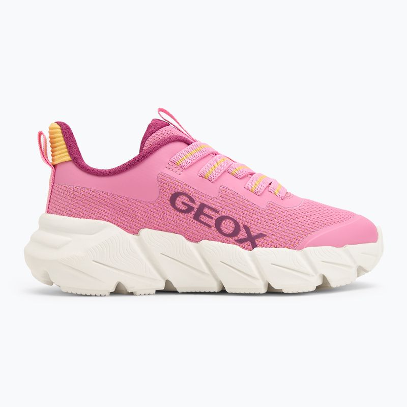 Geox Flexyper Fast rosa/gelb Junior Schuhe 2