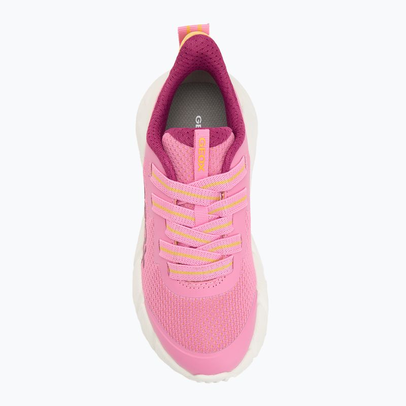 Geox Flexyper Fast rosa/gelb Junior Schuhe 5