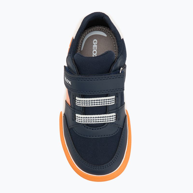 Geox Gisli navy/orange Kinderschuhe 5