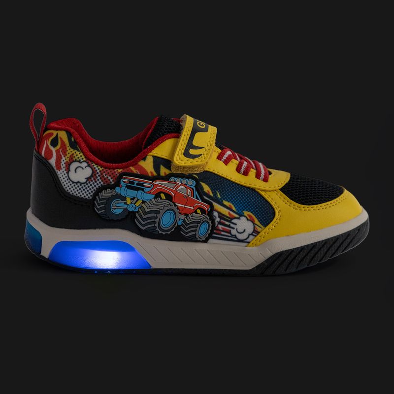 Kinderschuhe Geox Inek yellow/red 8