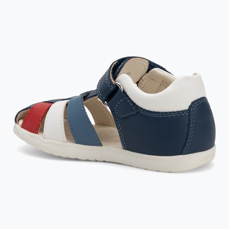 Sandalen Kinder Geox Macchia avio/white 3