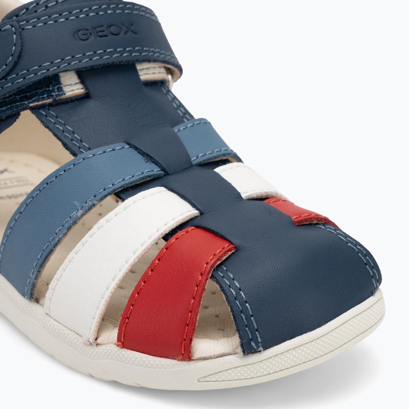 Sandalen Kinder Geox Macchia avio/white 7