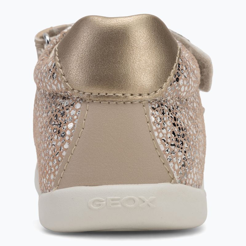 Sandalen Kinder Geox Macchia white/gold 6