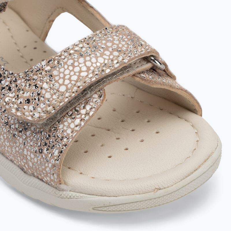 Sandalen Kinder Geox Macchia white/gold 7