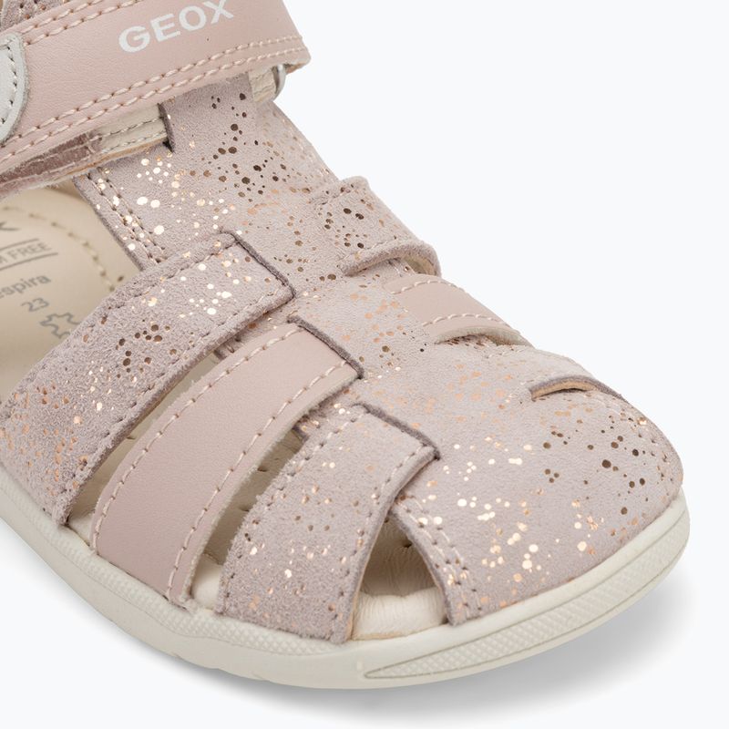 Sandalen Kinder Geox Macchia rose/off white 7