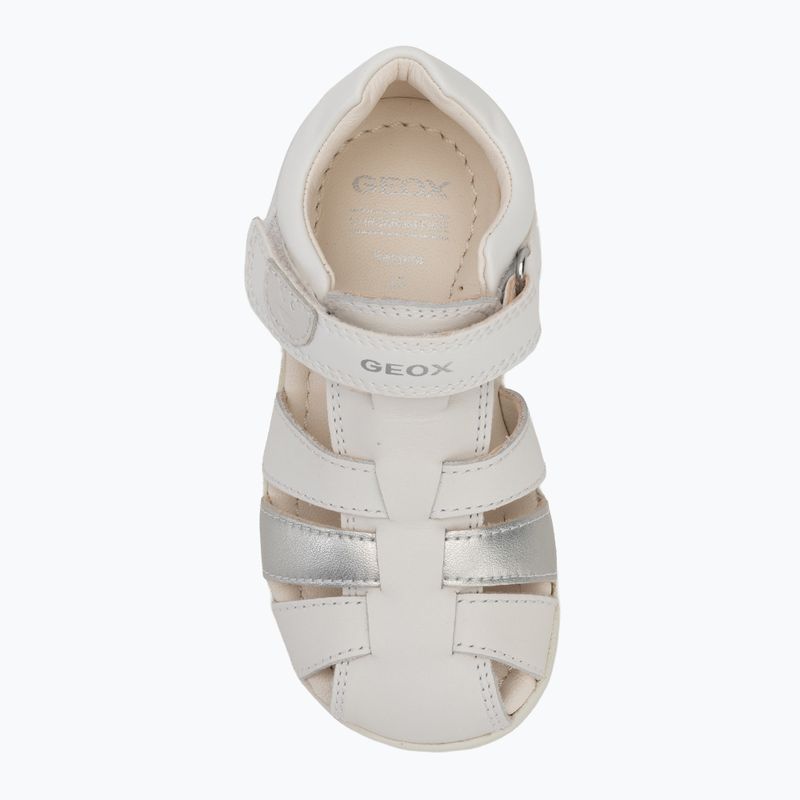 Sandalen Kinder Geox Macchia white 5