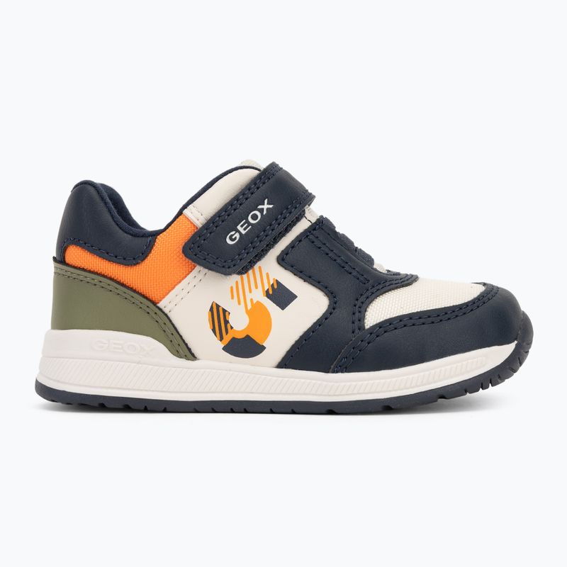 Kinderschuhe Geox Rishon navy/light orange 2