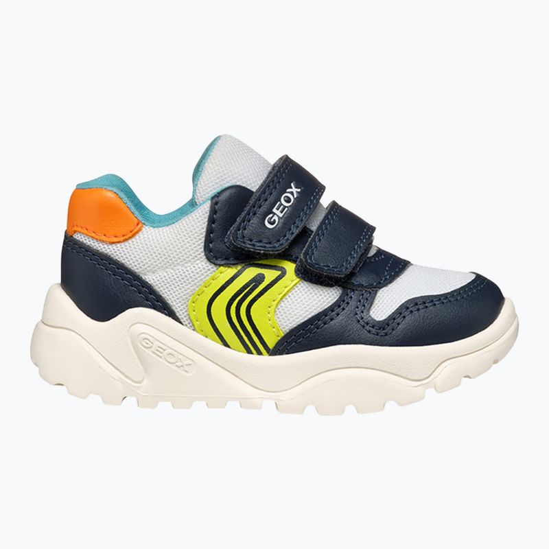 Geox Ciufciuf Kinderschuhe weiß/navy 9