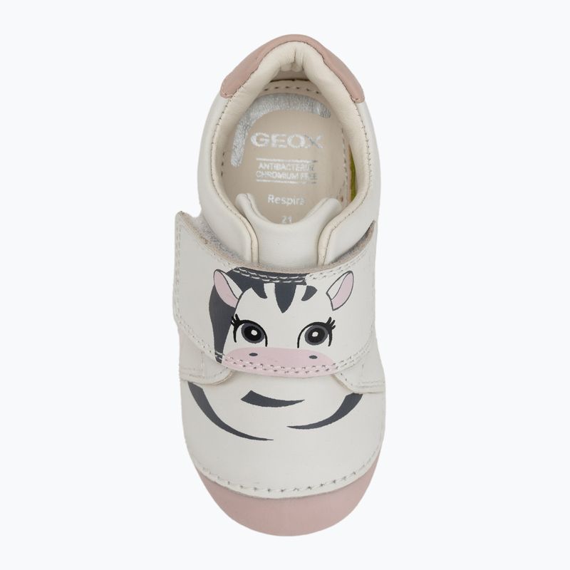 Kinderschuhe Geox Tutim white/rose 5