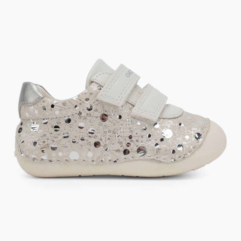 Kinderschuhe Geox Tutim white/silver 2