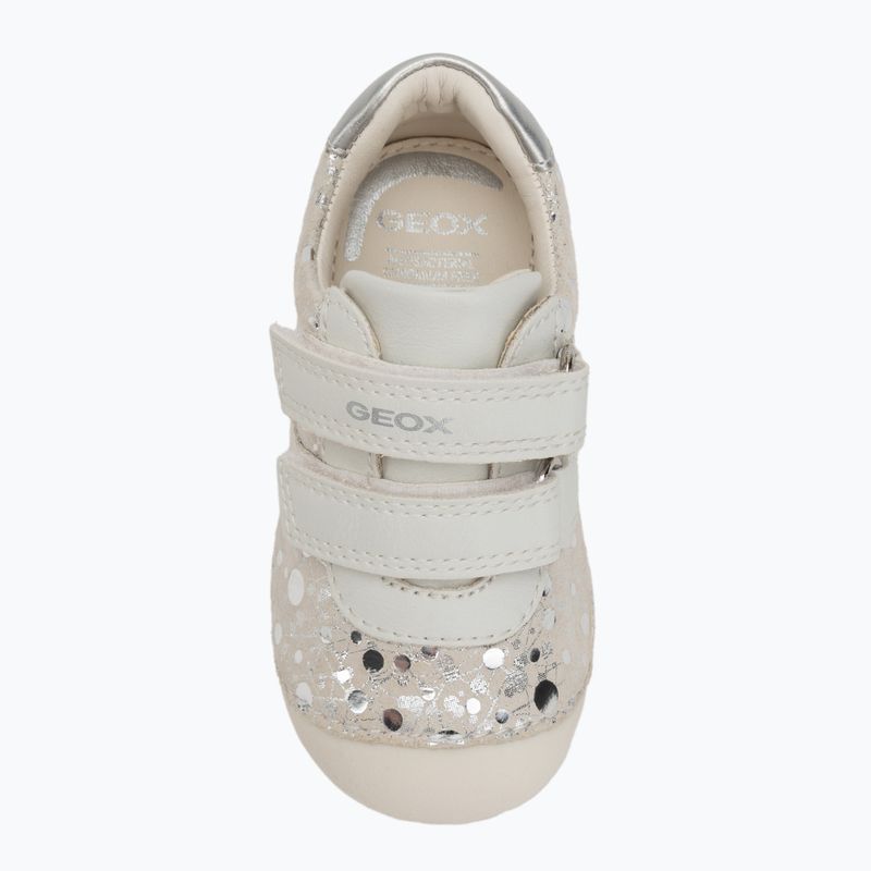 Kinderschuhe Geox Tutim white/silver 5