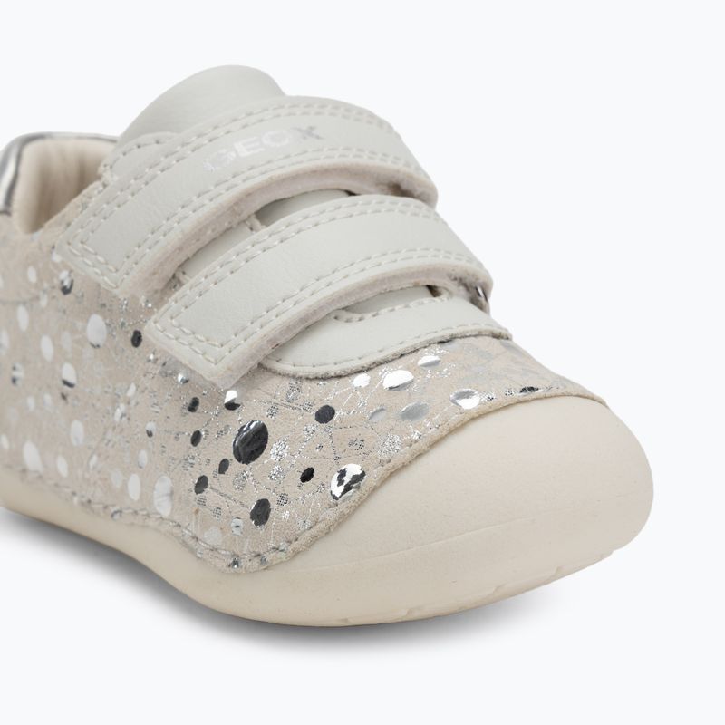 Kinderschuhe Geox Tutim white/silver 7