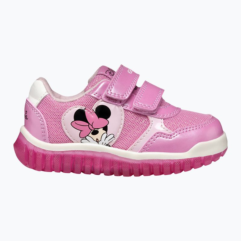 Geox Lightyloo dunkelrosa Kinderschuhe 9