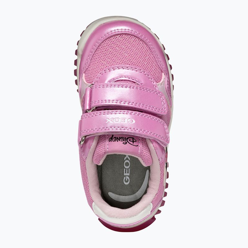 Geox Lightyloo dunkelrosa Kinderschuhe 15