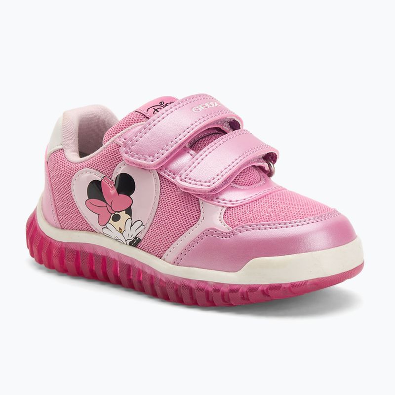 Geox Lightyloo dunkelrosa Kinderschuhe