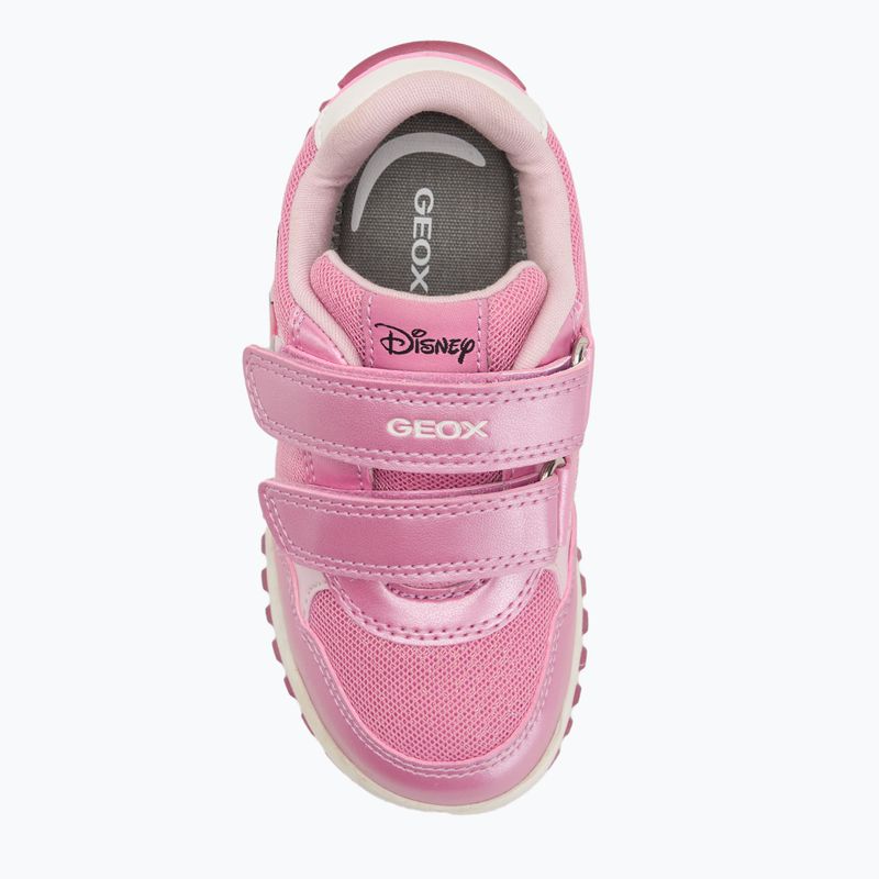 Geox Lightyloo dunkelrosa Kinderschuhe 5