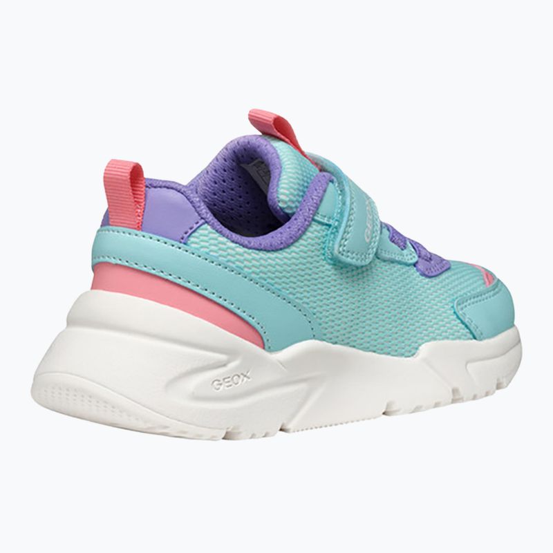 Geox Loftus meergrün/lila Kinderschuhe 11