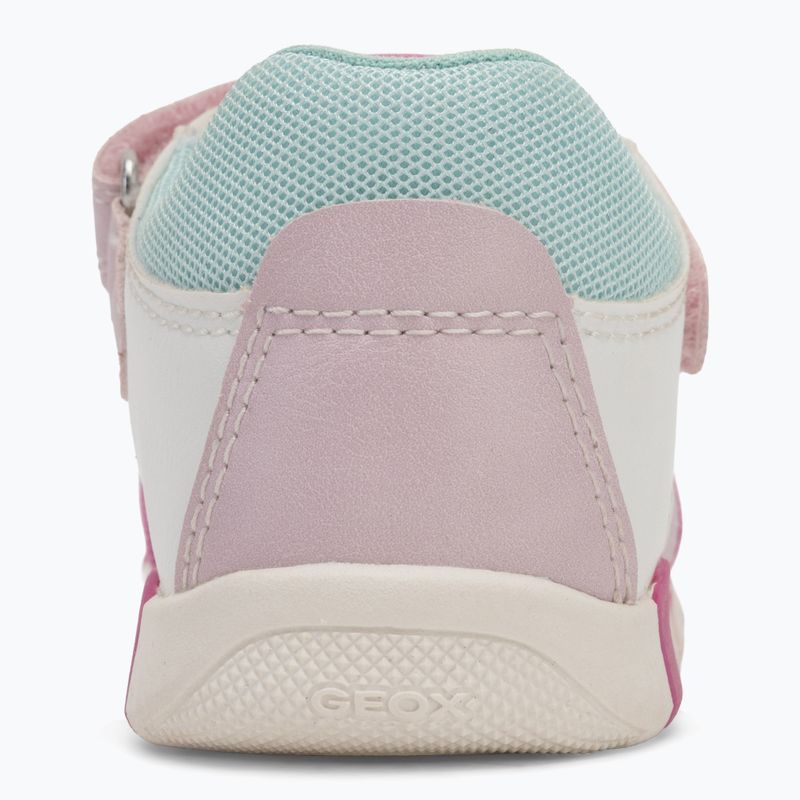 Sandalen Kinder Geox Iupidoo white/fuchsia 6