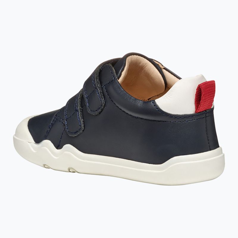 Geox Steppieup navy/rot Kinder Barfußschuhe 5