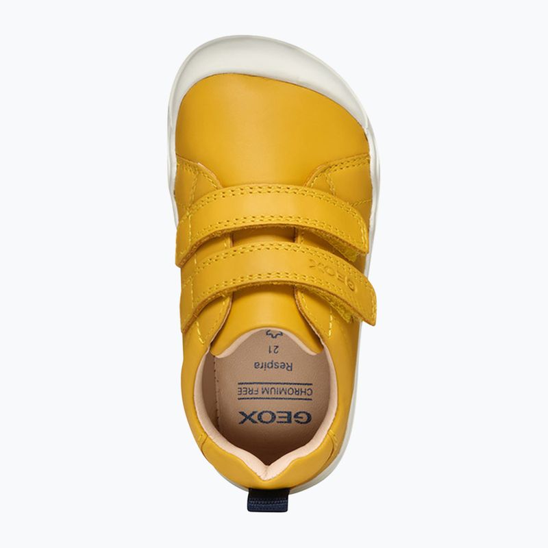 Geox Steppieup ockergelb/navy Kinder Barfußschuhe 7