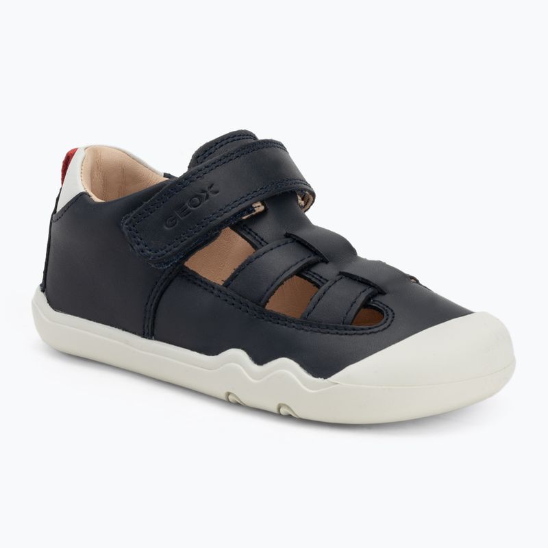Kinder Barfußschuhe Geox Steppieup navy/white