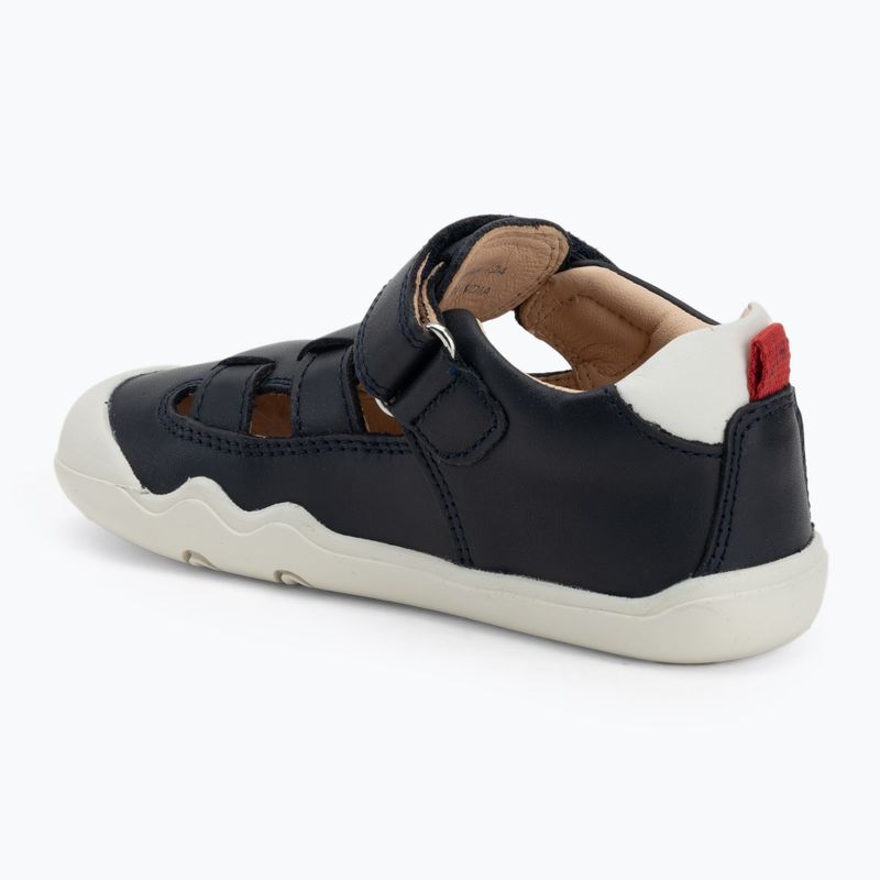 Kinder Barfußschuhe Geox Steppieup navy/white 3