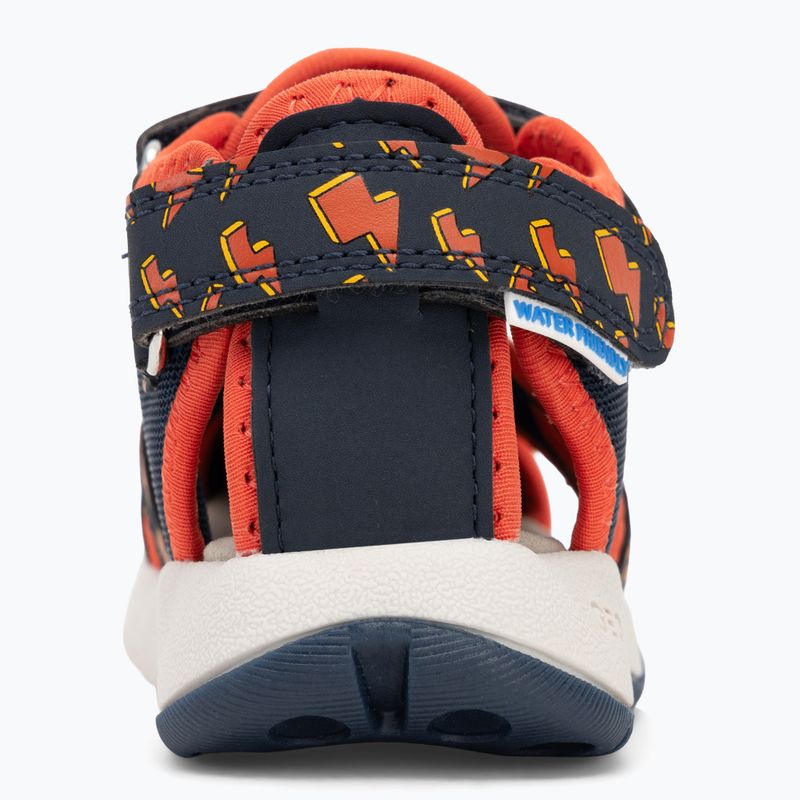 Sandalen Kinder Geox Multy navy/orange 6