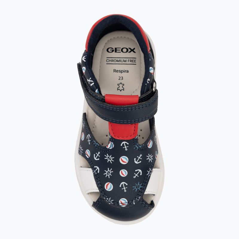Sandalen Kinder Geox Zapito navy/red 5
