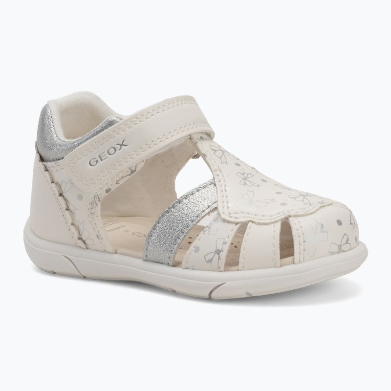 Sandalen Kinder Geox Zapito white/silver