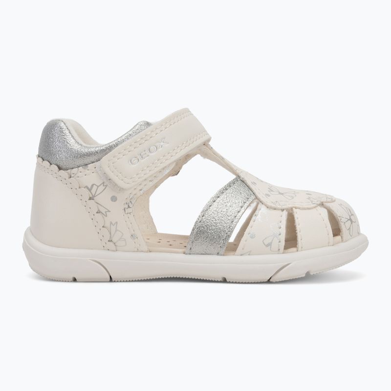 Sandalen Kinder Geox Zapito white/silver 2