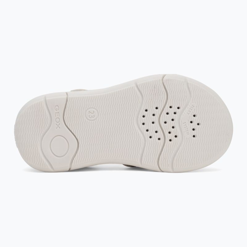 Sandalen Kinder Geox Zapito white/silver 4