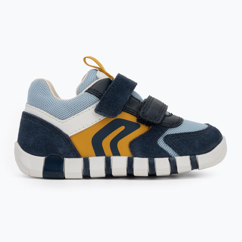 Kinderschuhe Geox Iupidoo navy/ochreyellow 2