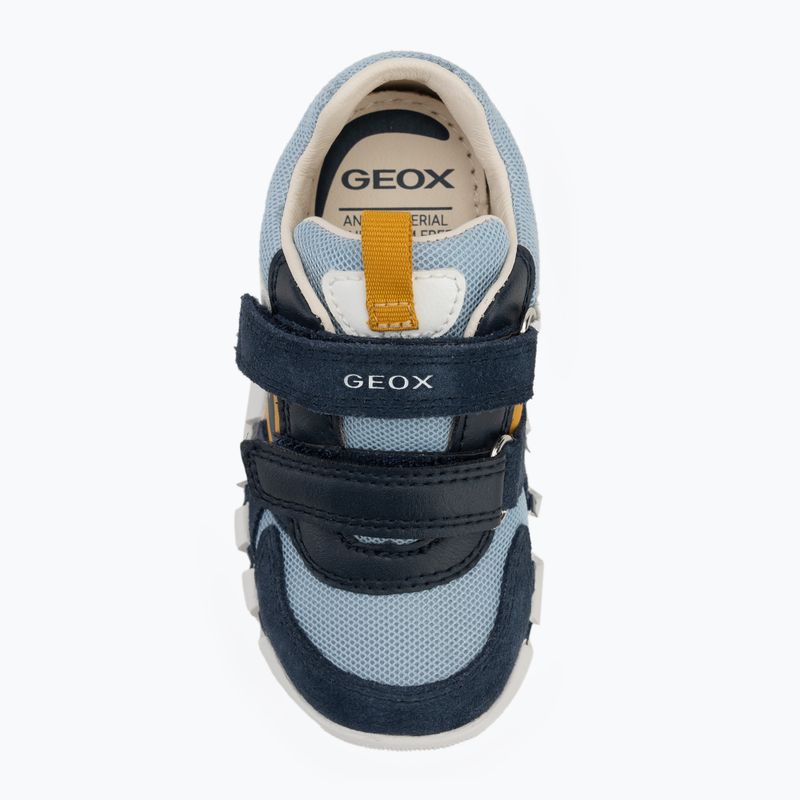 Kinderschuhe Geox Iupidoo navy/ochreyellow 5