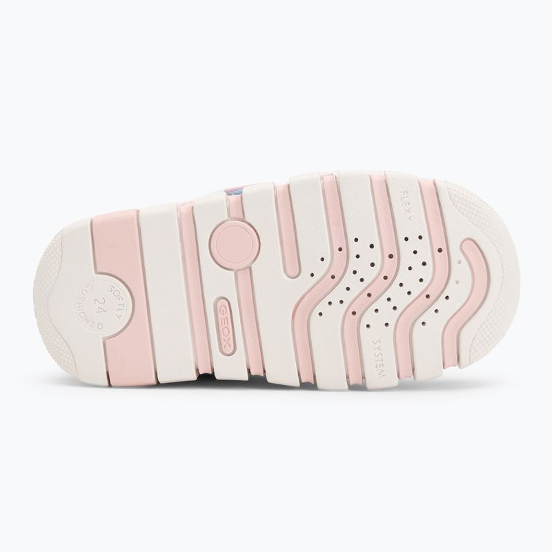 Geox Iupidoo hell avio/rosa Kinderschuhe 4