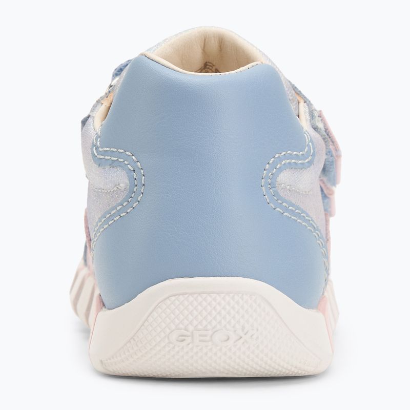 Geox Iupidoo hell avio/rosa Kinderschuhe 6