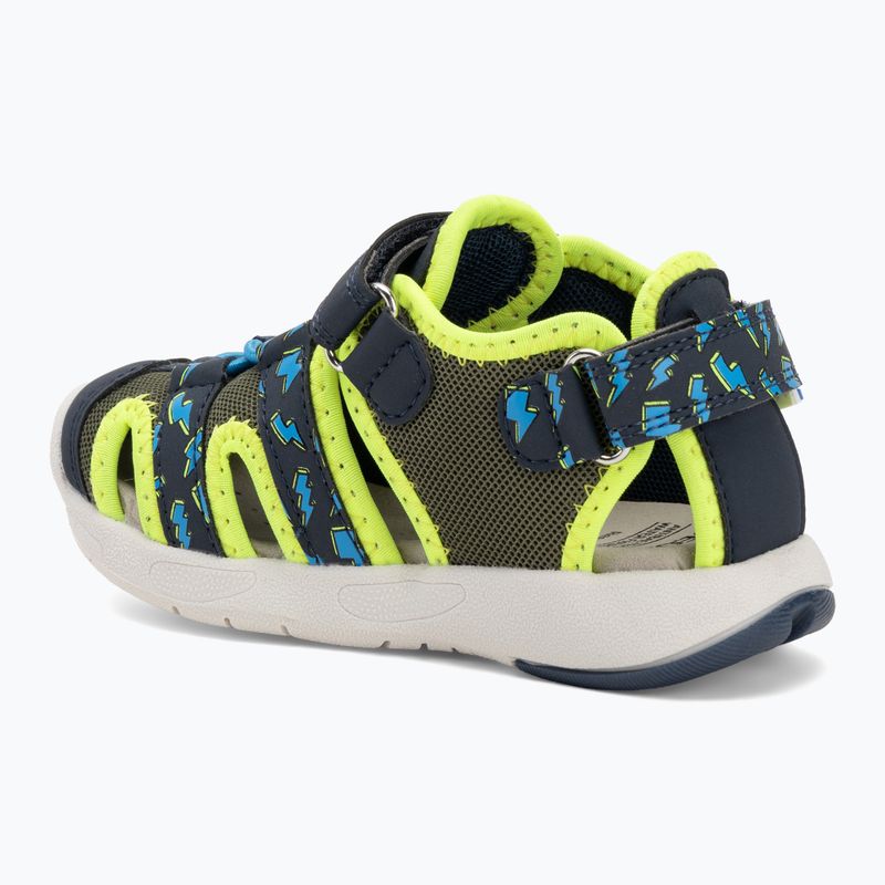 Sandalen Kinder Geox Multy pistachio/navy 3
