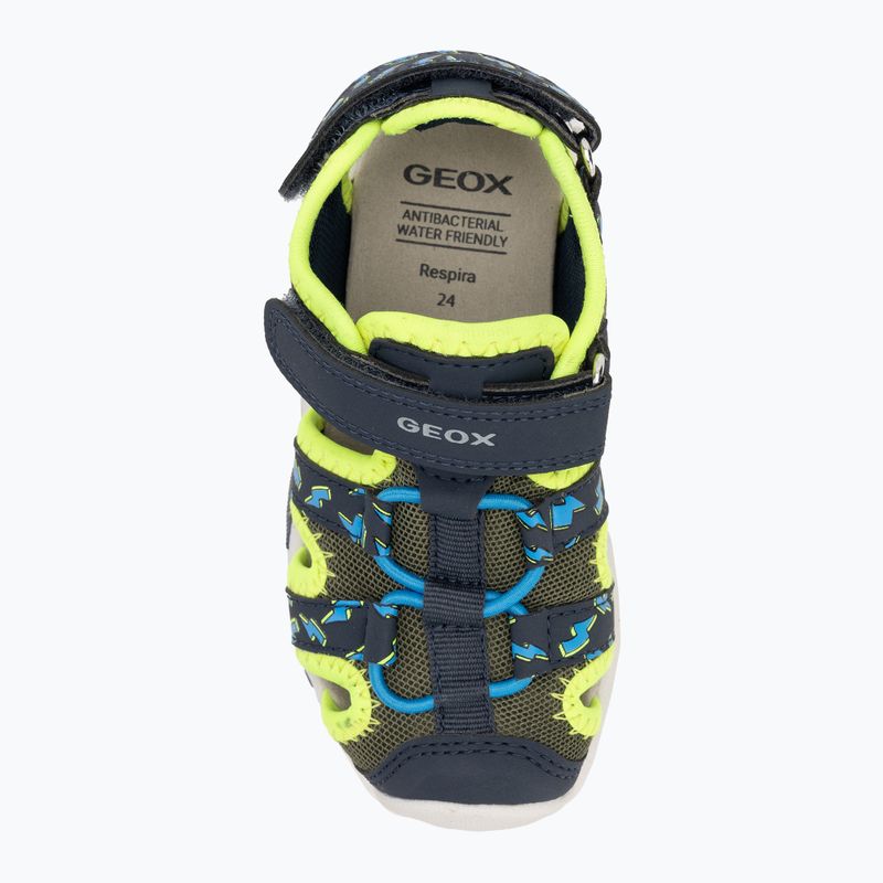 Sandalen Kinder Geox Multy pistachio/navy 5