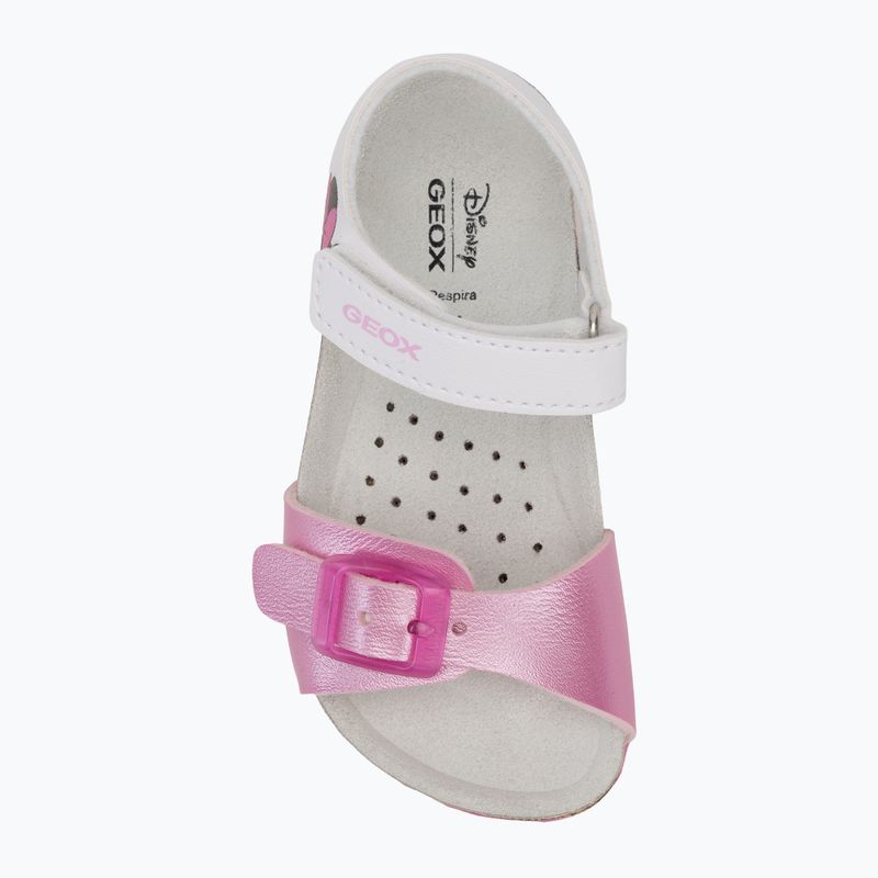 Sandalen Kinder Geox Chalki white/pink 5