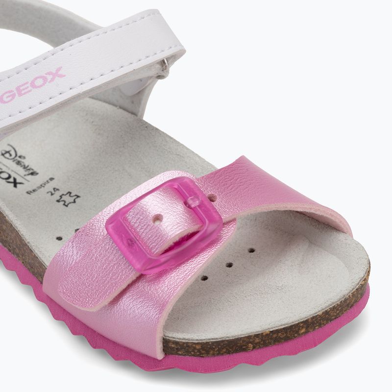 Sandalen Kinder Geox Chalki white/pink 7