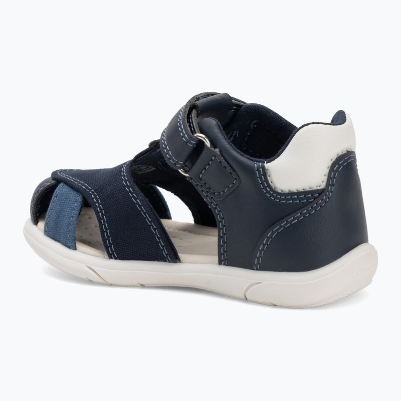 Sandalen Kinder Geox Zapito navy/white 3