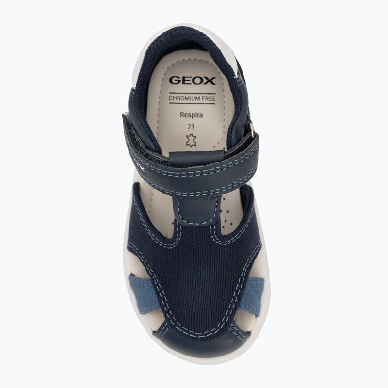 Sandalen Kinder Geox Zapito navy/white 5