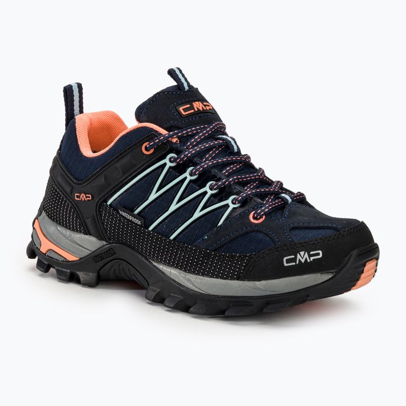 Trekkingschuhe Damen CMP Rigel Low blue/giada/peach