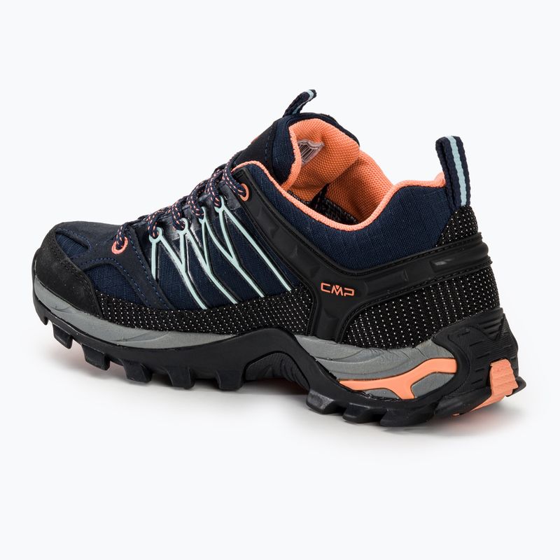 Trekkingschuhe Damen CMP Rigel Low blue/giada/peach 3