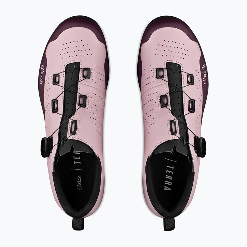 Damen MTB-Radschuhe Fizik Terra Atlas rosa TEX5BPR1K3710 12